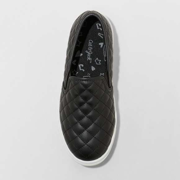 Cat & Jack Shoes Girls Maha Quilted Twin Gore Sneakers Cat Jac